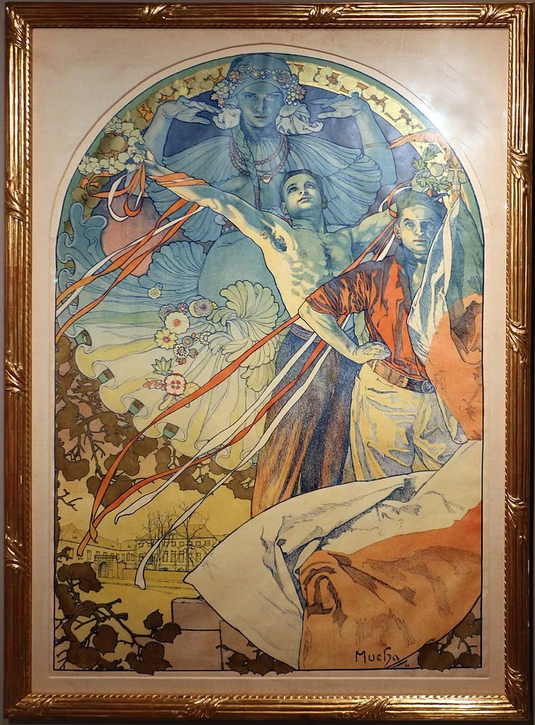 Alfons Mucha - fraternità slava, 1925